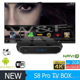 2017 Hot S8 PRO Android 7.1 TV Box Amlogic S905W 17.6 Krypton 1GB 8GB/2GB 16GB Better MXQ PRO T95M X96 MINI TV BOX