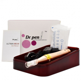 wireless electric derma pen dr pen ultima m5-w rechargable derma pen 5 levels adjustable 0.25mm-2.5mm