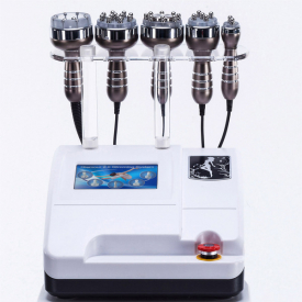 5 in 1 cavitation ultrasonic multipolar vacuum radio frequency slimming lipo machine