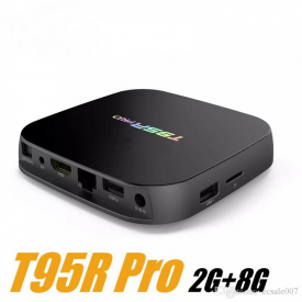 T95R PRO 2G 8G Box TV Android 7.1 Amlogic S912 Octa core Support WiFi Bluetooth Smart Media Player