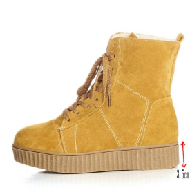 2018 new fashion ladies winter snow boots plush women's shoes Korean pop style big size 34-42