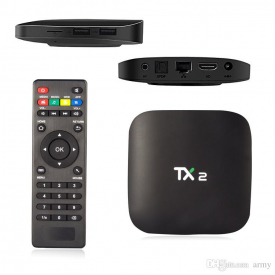 2GB+16GB TX2 R2 Android 6.0 Smart IPTV TV Box Bluetooth KD16.1 RK3229 WiFi 4K Media Player