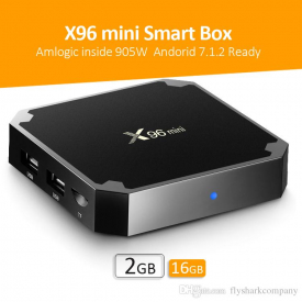 2GB Android TV Box Quad Core Amlogic S905W X96 mini TV Box Smart TV X96 MINI 2GB 16GB 2.4G Strong WiFi Internet Media Player