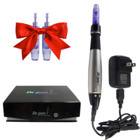 Dr Pen A1-C DermaPen Auto Microneedle Skin Care System Adjustable Needle Lengths 0.25mm-3.0mm DermaStamp