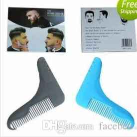 The Professional Beard Shaper Comb Creates Symmtry Beards Keep Perfect Cheek Lines And Neck Lines , Facicl Hair Shaping Tool
