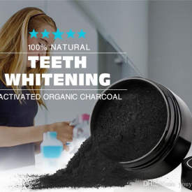 2018 charcoal tooth powder 30 grams color box packaging black activated carbon powder coconut shell cleaning powder Teeth Whitening 0213031