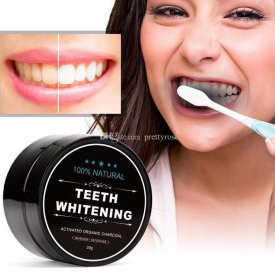 100% Natural Organic Activated Charcoal Natural Teeth Whitening Powder Remove Smoke Tea Coffee Yellow Stains Bad Breath Oral Care 30g