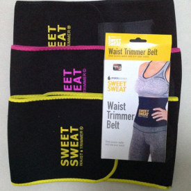 facyory price  sweet sweat premium waist trimmer men women belt slimmer exercise ab waist wrap with color retail box ce/dhl ing