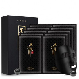 10pcs/lot black mask face care suction facial sheet mask face remove blackheads remover cleaner peel mask