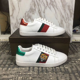 tiger head luxury shoes genuine leather men casual shoes luxury brands designer sneakers lace-up running shoes women casual designer shoe