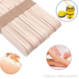 Wooden Spatulas Body Hair Removal Sticks Wax Disposable Salon Hair Epilation Stick Tools Pretty Wax Waxing Sticks