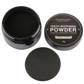 Teeth Whitening Powder Nature Bamboo Activated Charcoal Smile Powder Tooth Yellow Stain Bamboo Charcoal Oral Care 30g 3006079