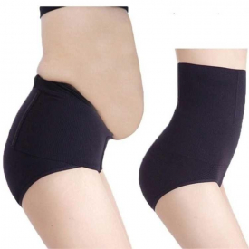 Seamless Women High Waist Slimming Tummy Belly Control Panties Postnatal Body Shaper Corset Briefs Shapewear bodysuit