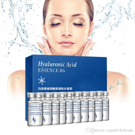 2018 new BIOAQUA 10pcs / lot Serum Moisturizing Hyaluronic Acid Vitamins Facial moisturizing Collagen Skin Care Essence
