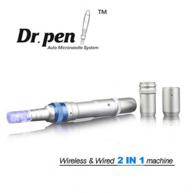 wireless derma pen powerful ultima a6 microneedle dermapen mesopen needle cartridge dr.pen replaceable eu us uk au plug