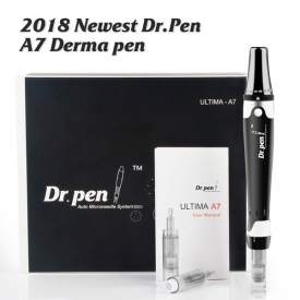 a7 dr. pen derma pen auto microneedle system adjustable needle lengths 0.5mm-2.5mm electric derma dr.pen us/eu/uk/au /plug