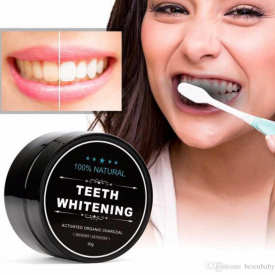 2018 teeth Powder Bamboo dentifrice Oral Care Hygiene Cleaning natural activated organic charcoal coconut shell tooth Yellow Stain 30g