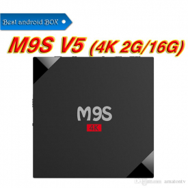 Factory Rockchip RK3229 M9S V5 4K Android TV Box Quad Core Android 6.0 OTT TV Box 1gb 8gb 2GB 16GB Bluetooth WiFi HDMI 4K Internet TV BOX