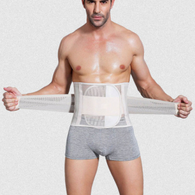 HotWaist Belt for Men Male New Abdomen Fat Burning Girdle Belly Body Sculpting Beer Belly Waist Shaper corset Cummerbund Tummy Slimming Belt