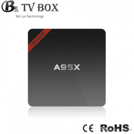 Original NEXBOX A95X Android TV Box Set-top Boxes IPTV Media Player Amlogic S905X Quad Core Android 6.0 4K HD TV Box