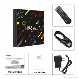 [2018 Newest 4G 32G TV Box] EstgoSZ TV BOX H96 Max H2 RK3328 4K Android 7.1 Smart TV Box Support 2.4G/5G Dual Wifi/100M LAN/BT 4.0