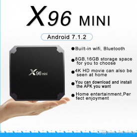 X96 Mini Android tv Box Amlogic S905W Android 7.1.2 1GB 8GB 2GB 16GB 17.6 Media Player Smart top Box