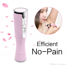 Mini Electric Painless Hair Removal Shaver Trimmer For Women Legs Armpit Arm Body