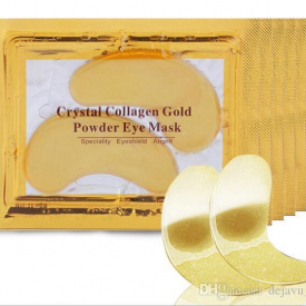 New Collagen Crystal Eye Masks Anti-puffiness moisturizing Eye masks Anti-aging masks collagen gold powder eye mask
