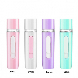 2 in 1 portable facial steamer sprayer face spray bottle nano mister facial steamer usb rechargeable power bank sprayer beauty instrument