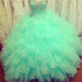 2018 Sexy Sweetheart Crystal Ball Gown Quinceanera Dresses With Beading Sequined Sweet 16 Dress Plus Size Vestido De 15 Anos BQ25