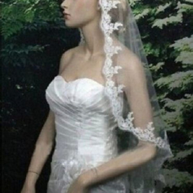 2018 New High Quality Long White Ivory Wedding Veil Appliques Lace Beaded Bridal Veils Bride Wedding Accessories For Wedding Dresses QC1193