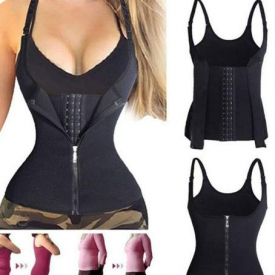 Body Shaper Slimming Three Breasted Waist Tummy Belt Waist Cincher Underbust Control Corset Waist Trainer S-XXL Free DHL