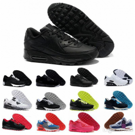 2019 Wholesale Fashion Men Sneakers Shoes Classic 90 Men and women Shoes Sports Trainer Cushion 90 Surface Breathable Sports Shoes bb