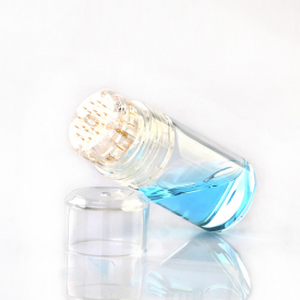 Gold Titanium Hydra Needle 20 Micro Needle Liquid Delivery System OEM Services