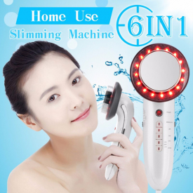 sc017bc 6 in 1 ultrasonic ems cavitation led galvanic ion body beauty machine tens acupuncture therapy anti cellulite lose weight