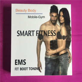 Hot Body Slimming EMS Stimulation Abdominal Muscle Exerciser Beauty Machine Wireless Muscle Stimulator Training Device Body Massager