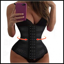 Sexy Women Hot Body Shaper Waist Cincher Control Corset and Bustiers Slimming Belt Waist Trainer Trimmer Shapewear
