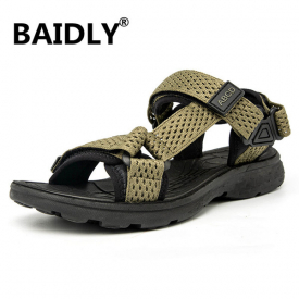 Men Sandals New Summer Fashion Sandals Slippers Breathable Male Shoes Beach Man Fashion Outdoor Casual Shoes Big Size 47