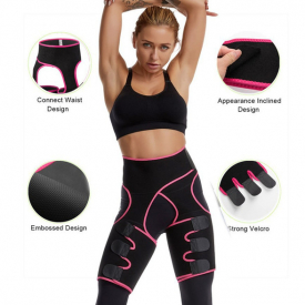 Fitness Slimming Leg Shapewear For Women Butt Lifter Thigh Eraser Shaper Custom Neoprene Waist Trainer Slimming Belt DHL Free