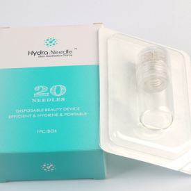new Hydra Needle 20 Gold Micro needles Automatic Tips Derma Roller with gel tube 6ml Skin Roller System derma stamp