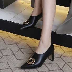 fashion sexy high heels women shoes genuine leather women high heel shoes office ladies shoes spring women heels