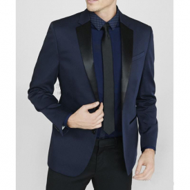 Cheap And Fine Two Buttons Groomsmen Notch Lapel Groom Tuxedos Men Suits Wedding/Prom/Dinner Best Man Blazer(Jacket+Pants+Tie) A235