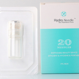 Automatic Hydra Needle 20 bottle Aqua Micro Channel Mesotherapy Gold Needle Fine Touch System derma stamp