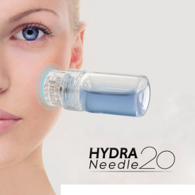 Hydra Needle 20 Serum Applicator Aqua Gold Microchannel MESOTHERAPY Tappy Nyaam Nyaam Fine Touch Derma Stamp Hydra Needle Roller