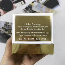 Top quality brand face cream Global Anti-age extra-rich for dry skin-day 50ml skin care day creams