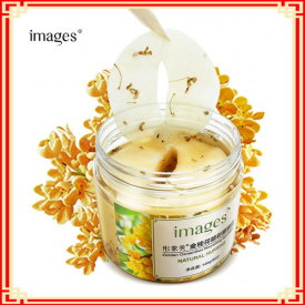 80 pcs bottle gold osmanthus eye mask women collagen gel whey protein face care sleep patches health mascaras