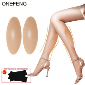 2019 Hot Sale Silicone Leg Onlays Body Beauty Soft Pad Correction of Leg Type Conceal Weaknesses Factory Direct Selling