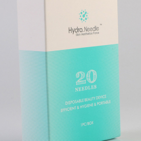 Portable Hydra Needles Micro Needles Applicator Glass Bottle Serum Injection into Skin Reusable Skin Rejuvenation Anti-Aging Microneedles