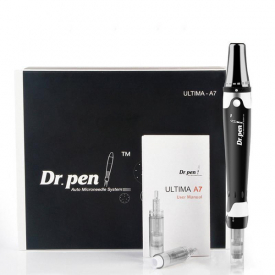 dhl dr. pen derma pen a7 auto microneedle system adjustable needle lengths 0.5mm-2.5mm electric derma dr.pen stamp auto micro needle