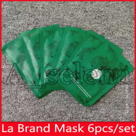 Drop Shipping Hot Famous La brand Face repair Mask The Treatment Lotion Hydrating Mask 6 piece face Masks kit